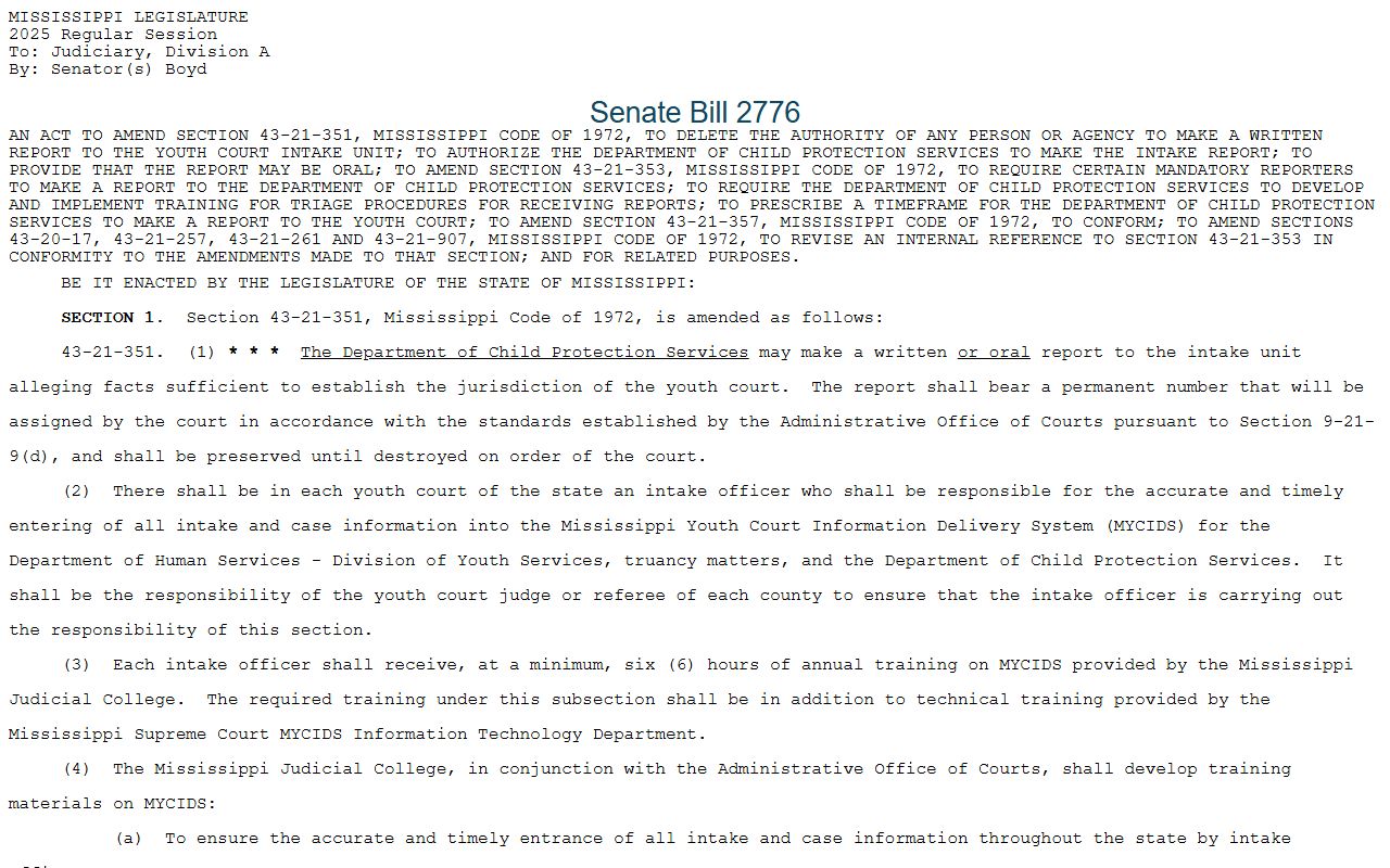 Sunflower County probate records involving children confidentiality statute text
